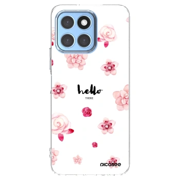 Picasee silikonska prozirna maskica za Honor X6 - Hello there