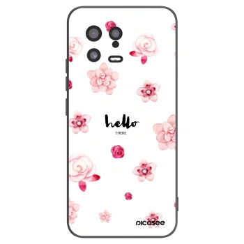 Picasee crna silikonska maskica za Xiaomi 13 - Hello there
