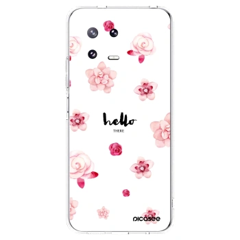 Picasee silikonska prozirna maskica za Xiaomi 13 Pro - Hello there