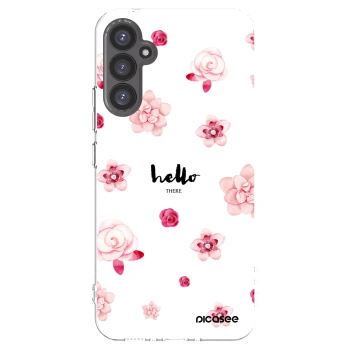 Picasee silikonska prozirna maskica za Samsung Galaxy A34 5G A346B - Hello there