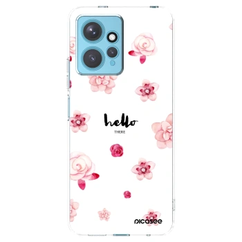 Picasee silikonska prozirna maskica za Xiaomi Redmi Note 12 4G - Hello there