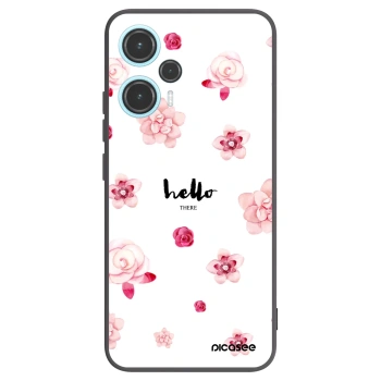 Picasee crna silikonska maskica za Xiaomi Poco F5 - Hello there