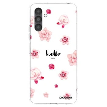 Picasee silikonska prozirna maskica za Samsung Galaxy A04s A047F - Hello there