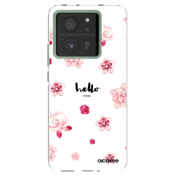 Picasee silikonska prozirna maskica za Xiaomi 13T - Hello there