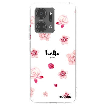 Picasee silikonska prozirna maskica za Honor X7a - Hello there