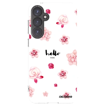 Picasee silikonska prozirna maskica za Samsung Galaxy S23 FE S711B - Hello there