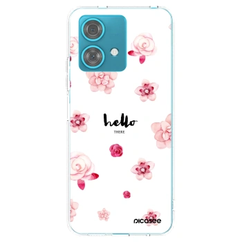 Picasee silikonska prozirna maskica za Motorola Edge 40 Neo - Hello there