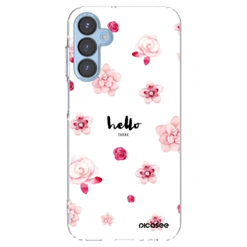 Picasee silikonska prozirna maskica za Samsung Galaxy A15 A156B 5G - Hello there