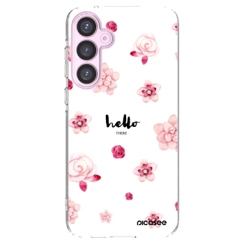 Picasee silikonska prozirna maskica za Samsung Galaxy A55 5G A556B - Hello there