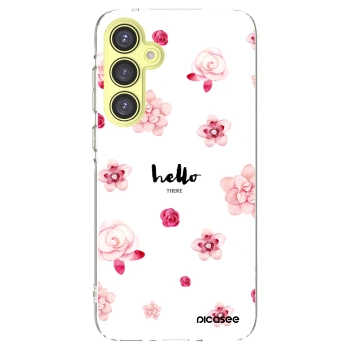 Picasee silikonska prozirna maskica za Samsung Galaxy A35 5G A356B - Hello there