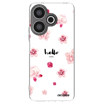 Picasee silikonska prozirna maskica za Xiaomi Redmi 13 4G - Hello there