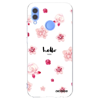 Picasee silikonska prozirna maskica za Huawei P Smart 2019 - Hello there