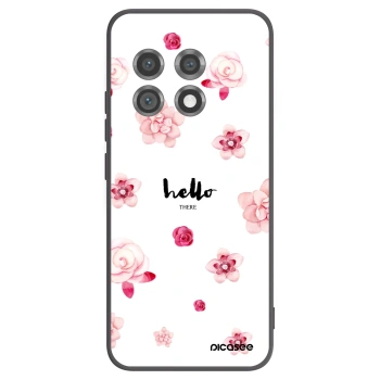 Picasee crna silikonska maskica za OnePlus 11 5G - Hello there