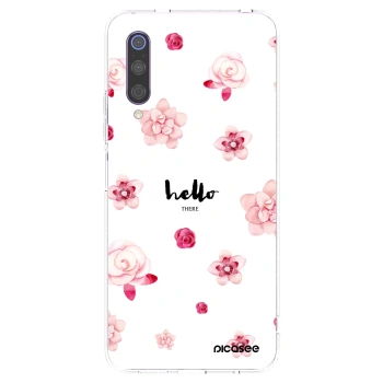 Picasee silikonska prozirna maskica za Xiaomi Mi 9 - Hello there