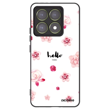 Picasee crna silikonska maskica za Xiaomi 14T - Hello there