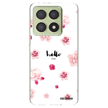 Picasee silikonska prozirna maskica za Xiaomi 14T - Hello there