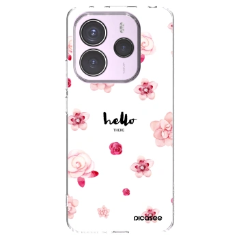 Picasee silikonska prozirna maskica za Xiaomi Redmi Note 14 5G - Hello there