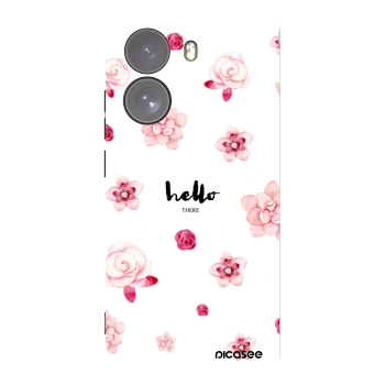 Picasee crna silikonska maskica za Xiaomi Poco X7 - Hello there