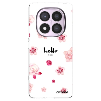 Picasee silikonska prozirna maskica za Xiaomi Redmi Note 14 Pro 4G - Hello there