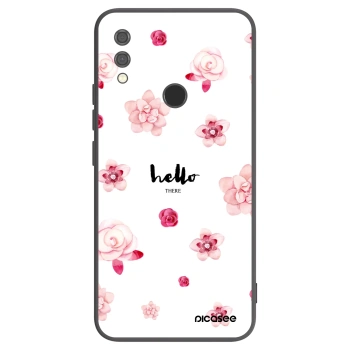 Picasee crna silikonska maskica za Xiaomi Redmi Note 7 - Hello there