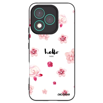 Picasee crna silikonska maskica za Honor 400 Lite 5G - Hello there