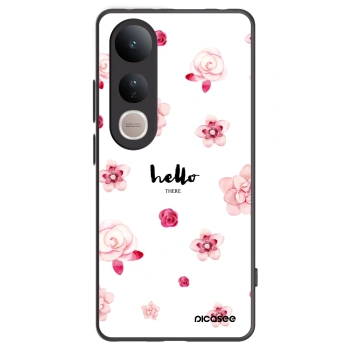 Picasee crna silikonska maskica za Vivo V50 Lite 5G - Hello there