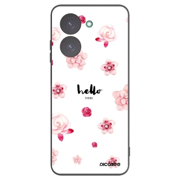Picasee crna silikonska maskica za Xiaomi Redmi A5 - Hello there