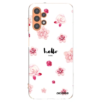 Picasee silikonska prozirna maskica za Samsung Galaxy A13 5G - Hello there