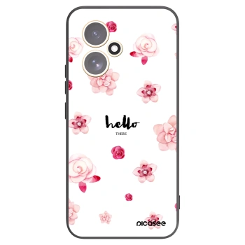 Picasee crna silikonska maskica za Honor 400 5G - Hello there