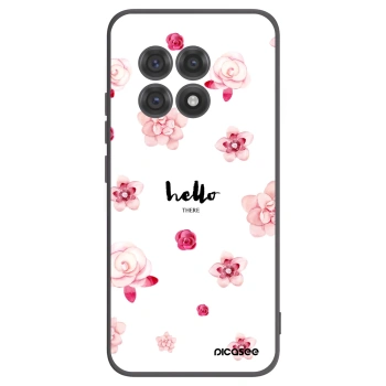 Picasee crna silikonska maskica za OnePlus 13R 5G - Hello there