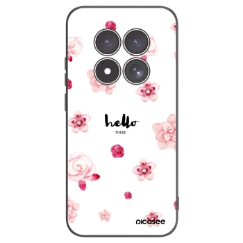 Picasee crna silikonska maskica za Xiaomi Redmi Note 15 Pro 4G - Hello there