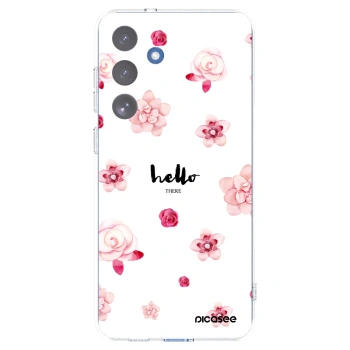 Picasee silikonska prozirna maskica za Samsung Galaxy S25 FE 5G - Hello there