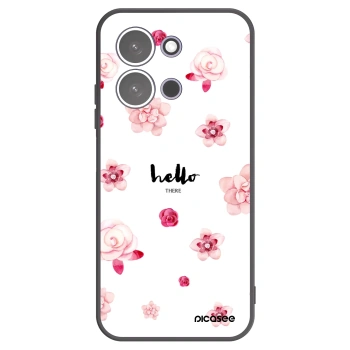 Picasee crna silikonska maskica za Xiaomi Redmi 15C 5G - Hello there