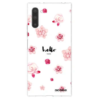 Picasee silikonska prozirna maskica za Samsung Galaxy Note 10 N970F - Hello there