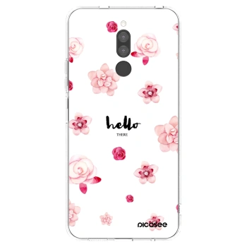Picasee silikonska prozirna maskica za Xiaomi Redmi 8 - Hello there