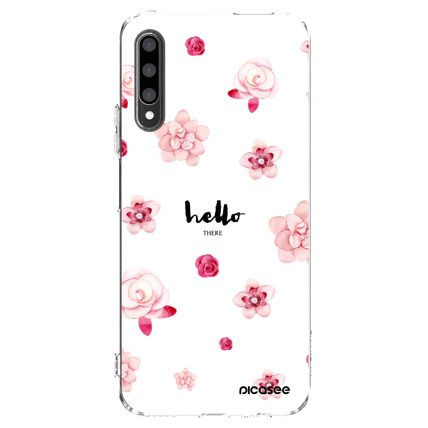 Picasee silikonska prozirna maskica za Honor 9X Pro - Hello there