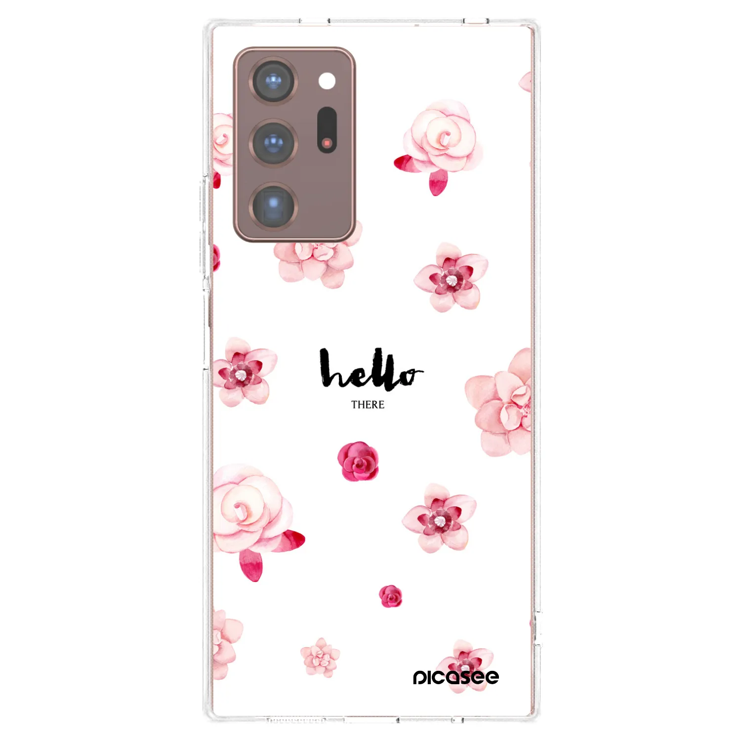 Picasee silikonska prozirna maskica za Samsung Galaxy Note 20 Ultra - Hello there