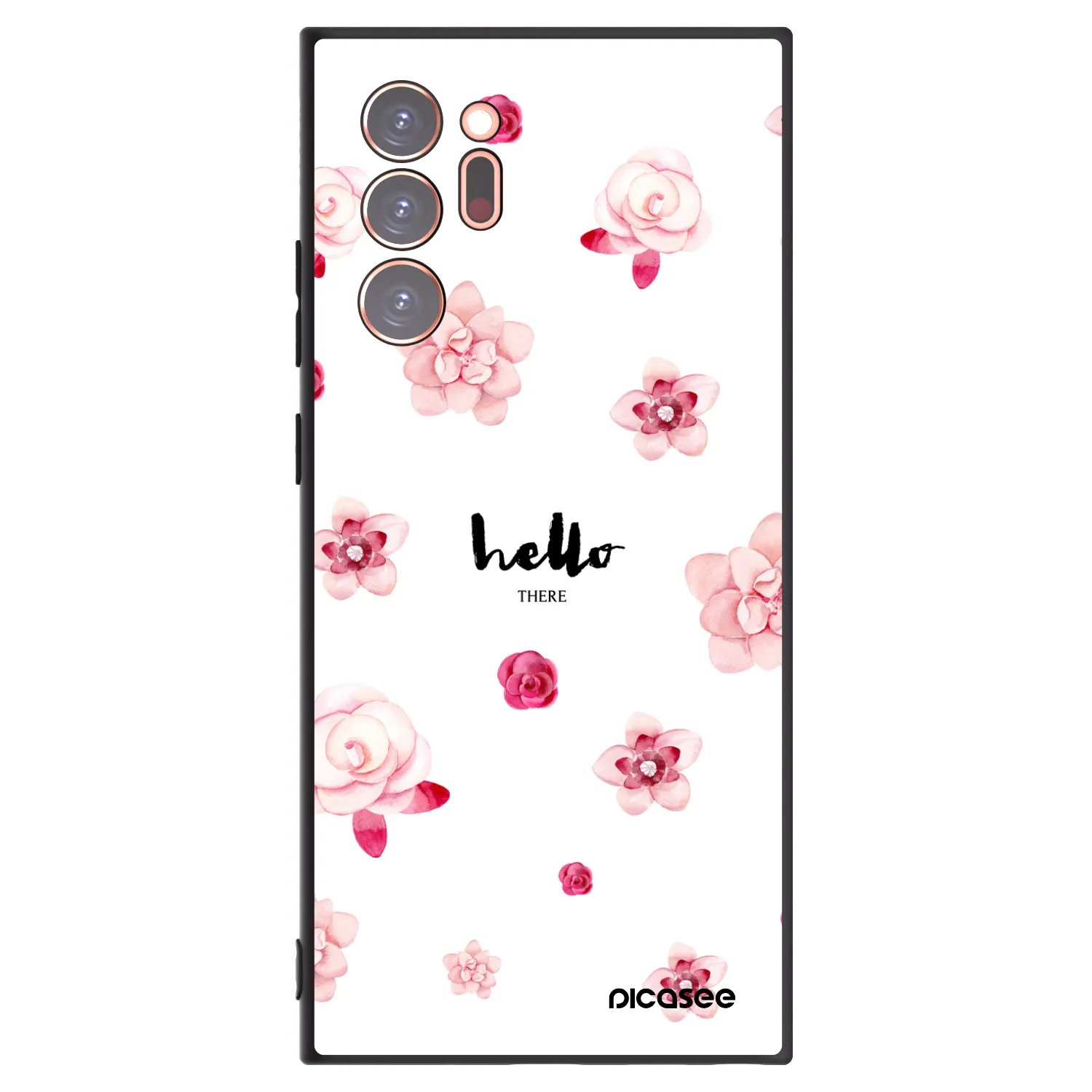 Picasee crna silikonska maskica za Samsung Galaxy Note 20 Ultra - Hello there