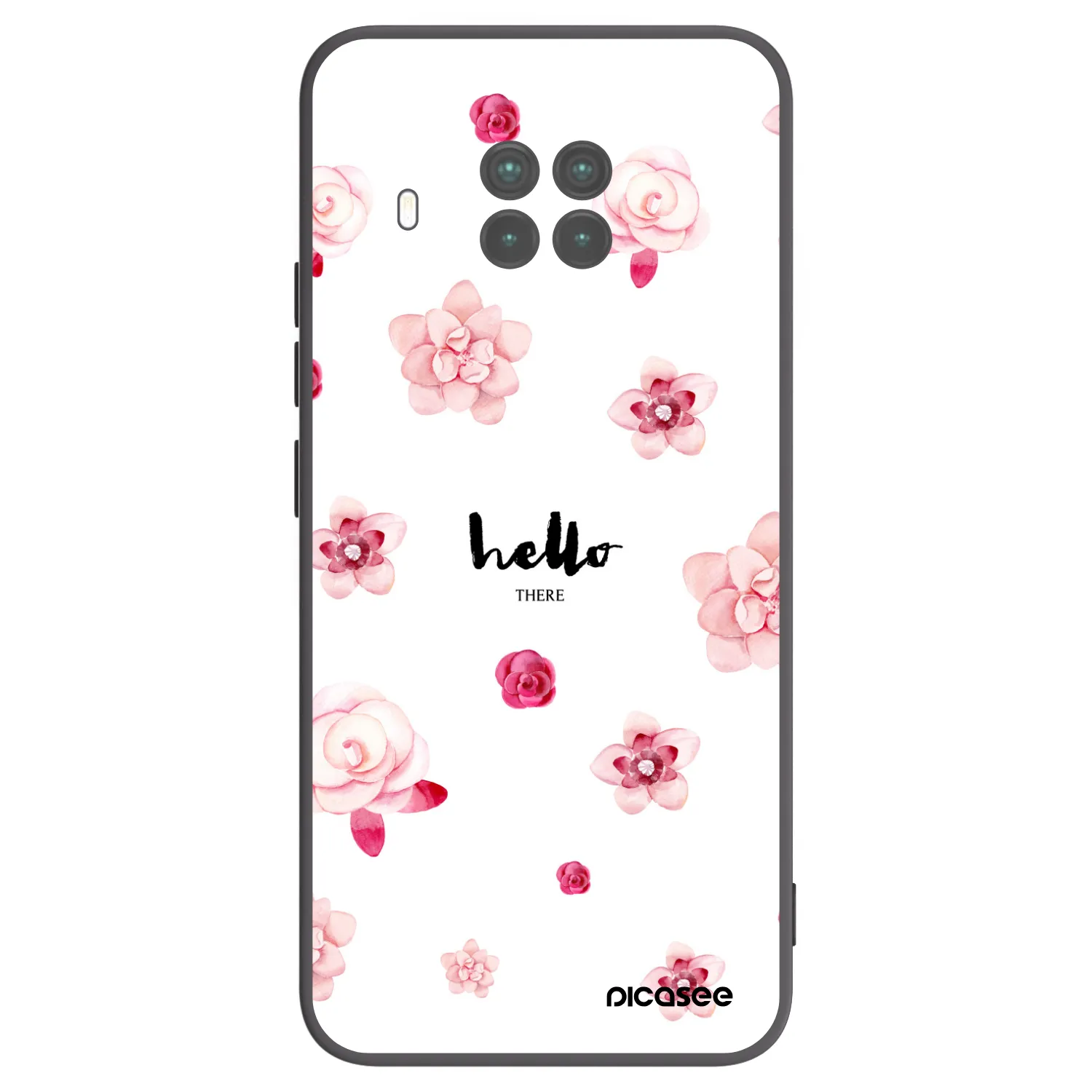 Picasee crna silikonska maskica za Xiaomi Mi 10T Lite - Hello there