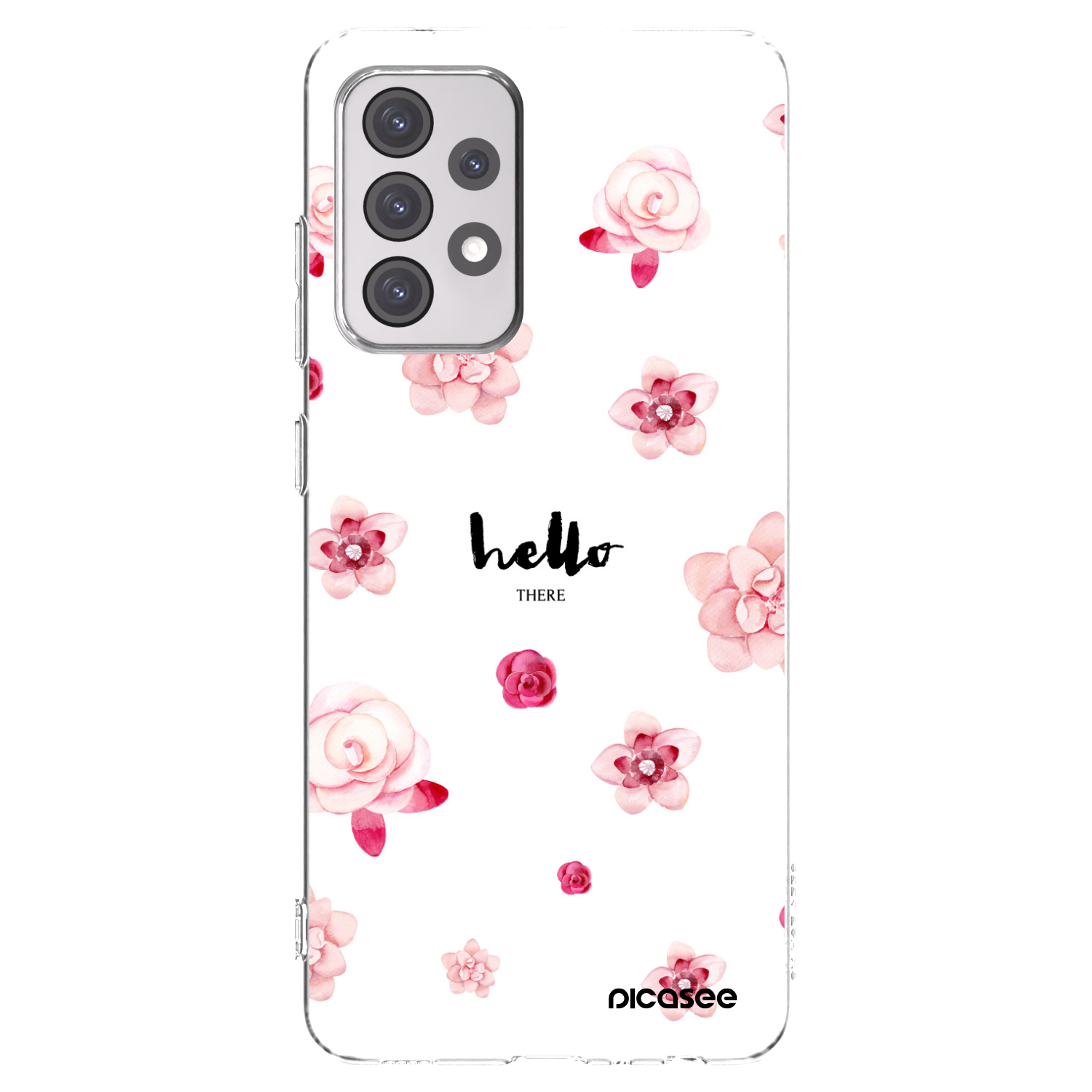 Picasee silikonska prozirna maskica za Samsung Galaxy A52 5G A525F - Hello there