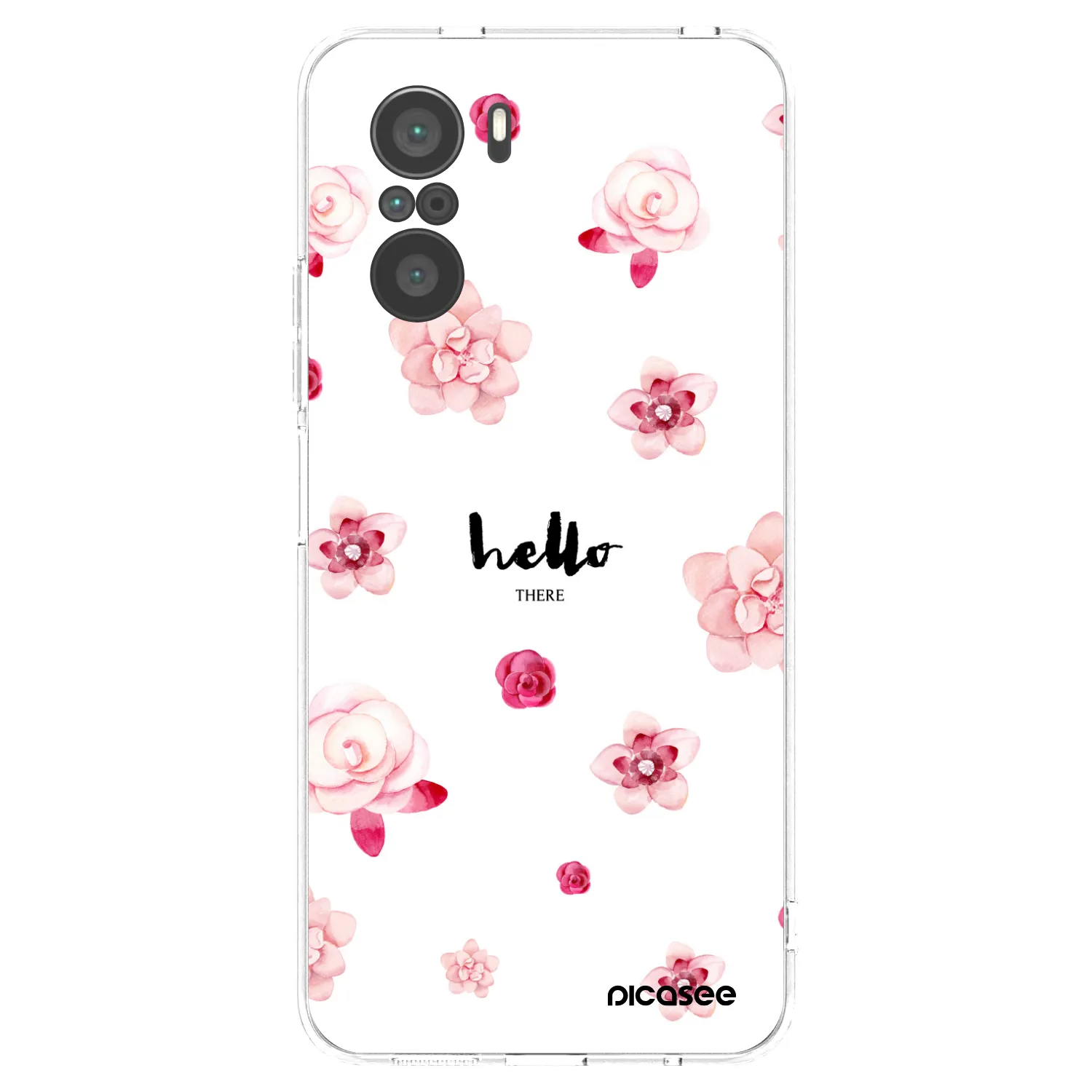 Picasee silikonska prozirna maskica za Xiaomi Poco F3 - Hello there