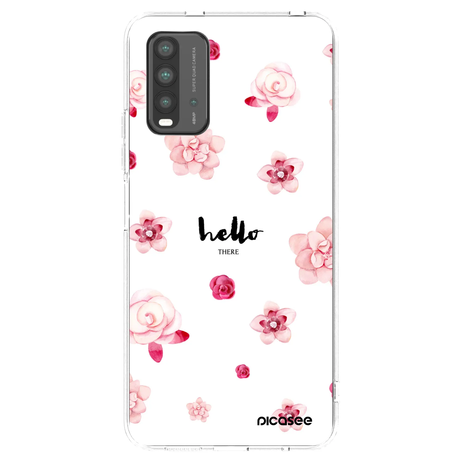 Picasee silikonska prozirna maskica za Xiaomi Redmi 9T - Hello there