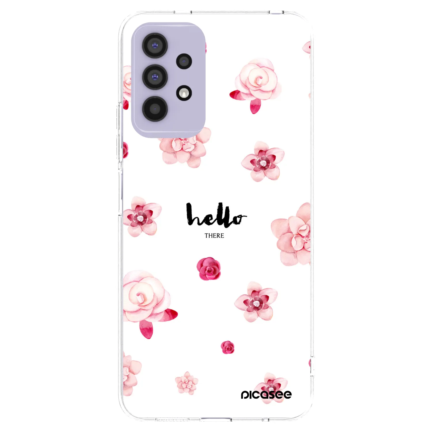 Picasee silikonska prozirna maskica za Samsung Galaxy A32 4G SM-A325F - Hello there