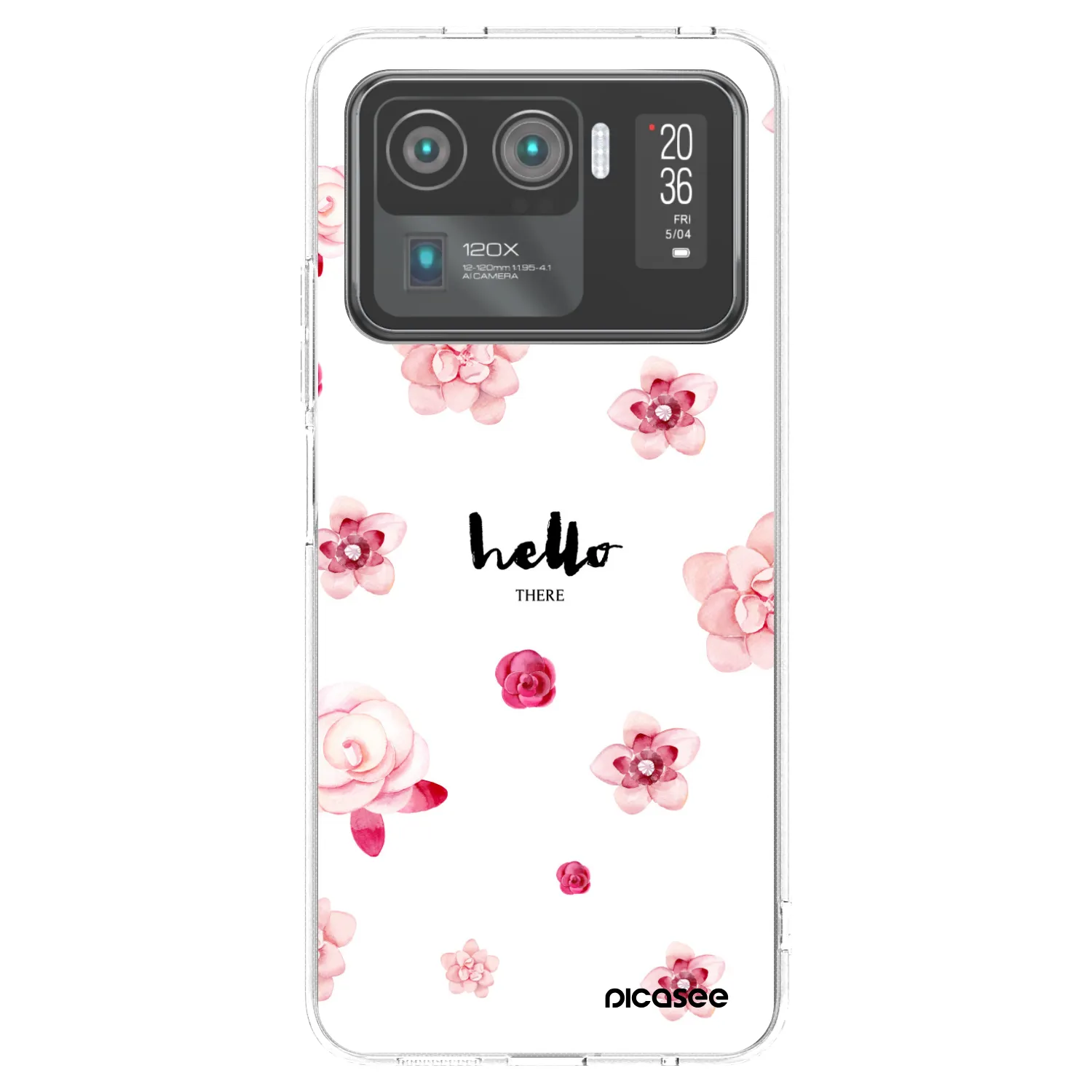 Picasee silikonska prozirna maskica za Xiaomi Mi 11 Ultra - Hello there