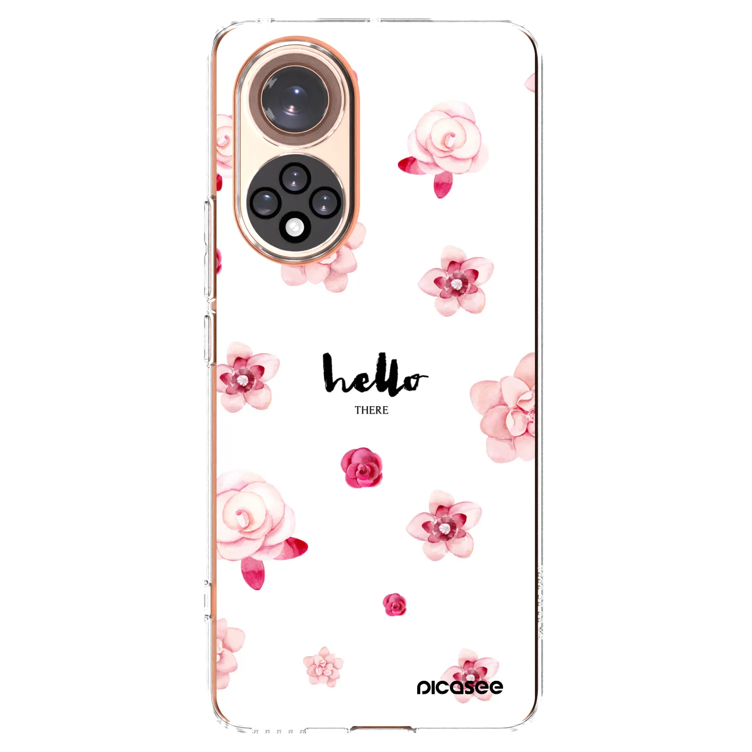 Picasee silikonska prozirna maskica za Honor 50 5G - Hello there