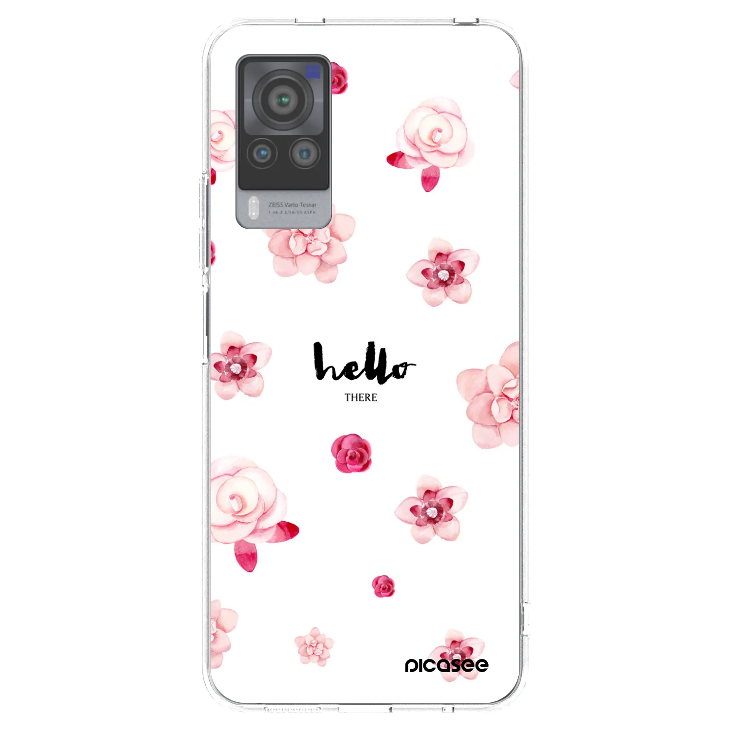 Picasee silikonska prozirna maskica za Vivo X60 Pro 5G - Hello there