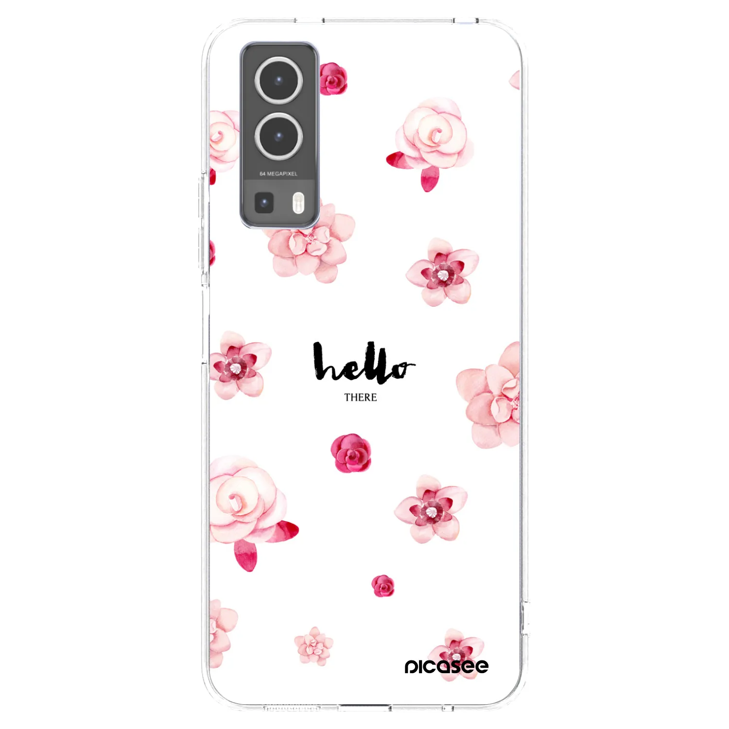 Picasee silikonska prozirna maskica za Vivo Y72 5G - Hello there