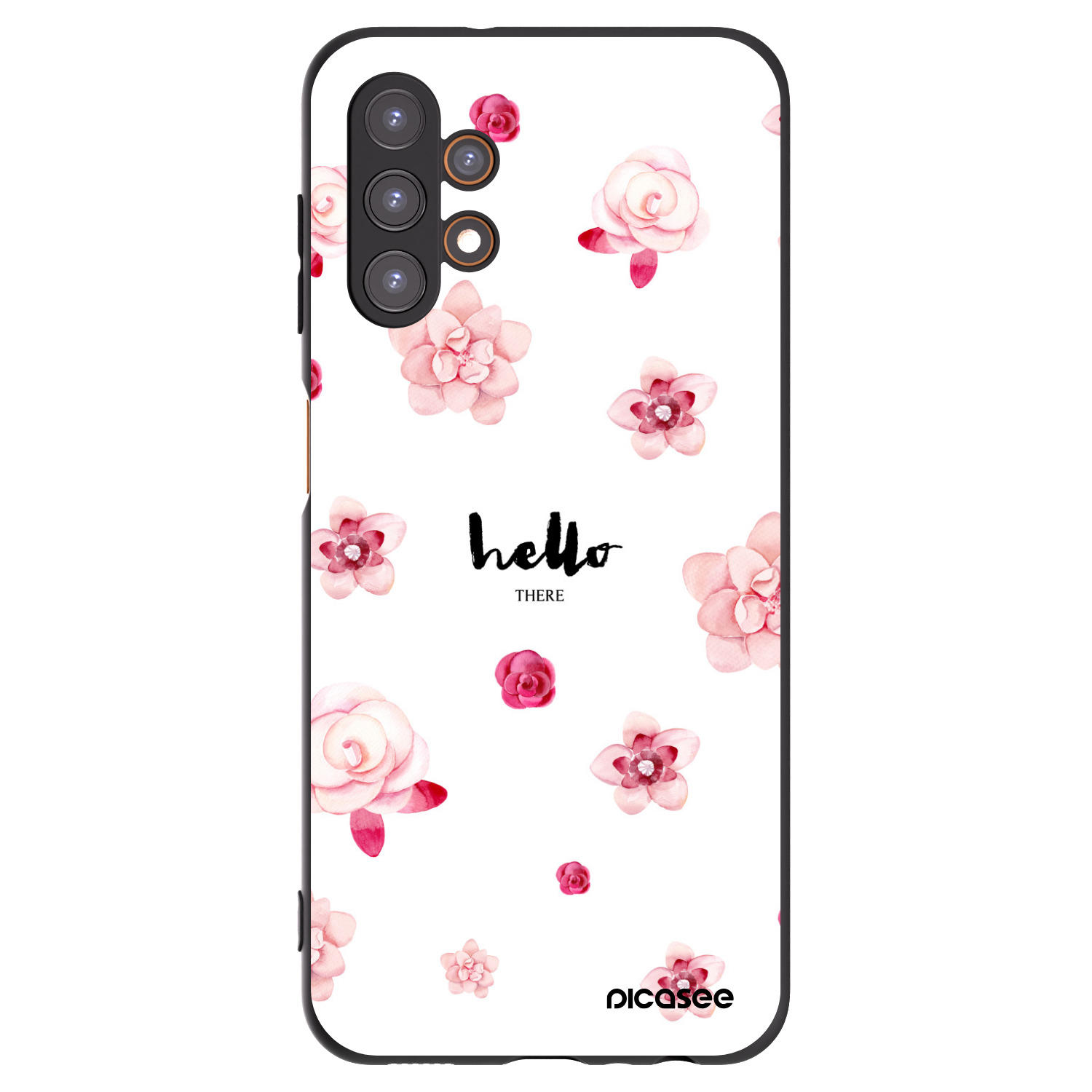 Picasee crna silikonska maskica za Samsung Galaxy A13 4G A135 - Hello there
