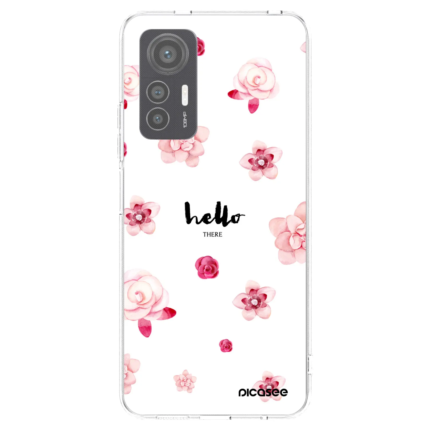 Picasee silikonska prozirna maskica za Xiaomi 12 Lite - Hello there