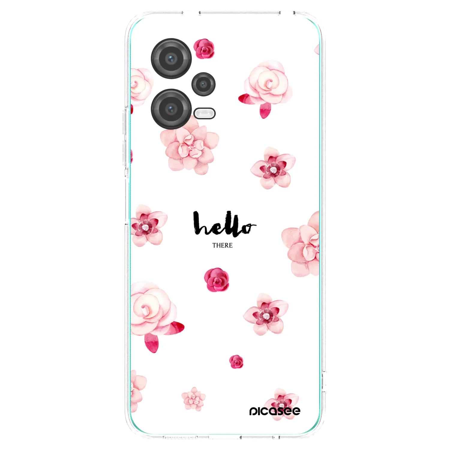 Picasee silikonska prozirna maskica za Xiaomi Poco X5 - Hello there